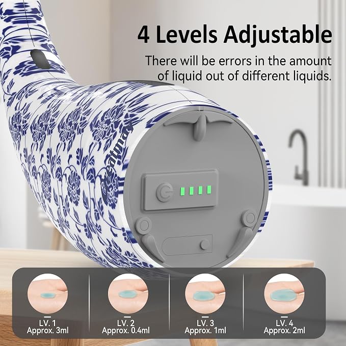 Adjustable Automatic Soap Dispenser Touchless, 4 Adjustable Levels Touchless - Image 6
