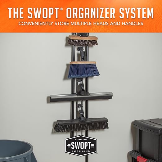 SWOPT 18” Standard Multi-Surface Push Broom Head — Indoor and Outdoor Push - Image 11