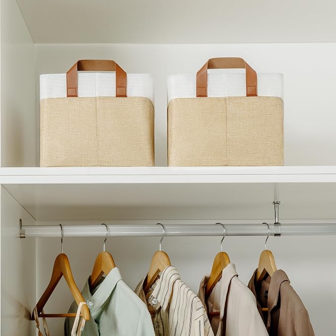 GRANNY SAYS Storage Baskets for Shelves, Closet Organizer Bins, Clothes Storage - Image 2