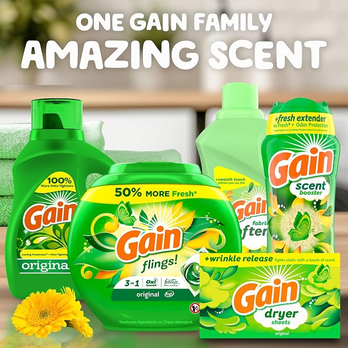 Gain Fireworks In-Wash Scent Booster Beads, 18.2 oz - Image 7
