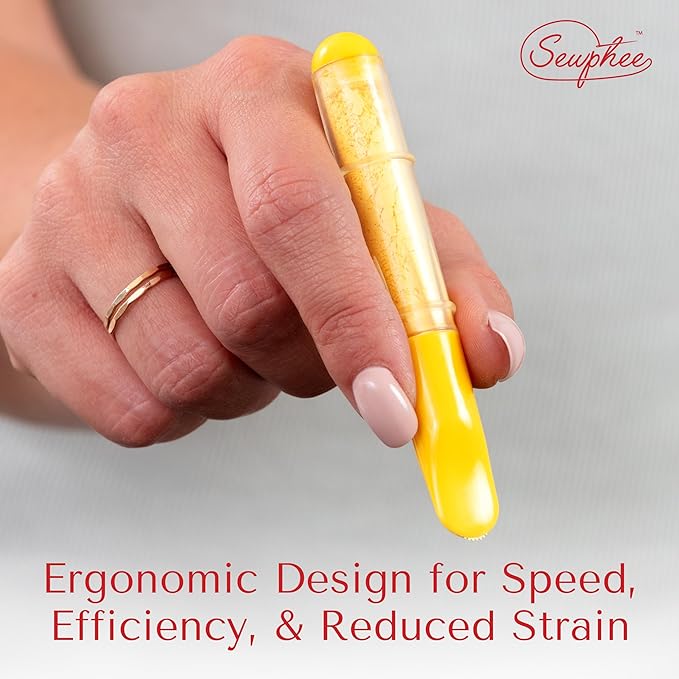 Fabric Markers for Sewing – Ergonomic Tailors Chalk Pen - Image 6