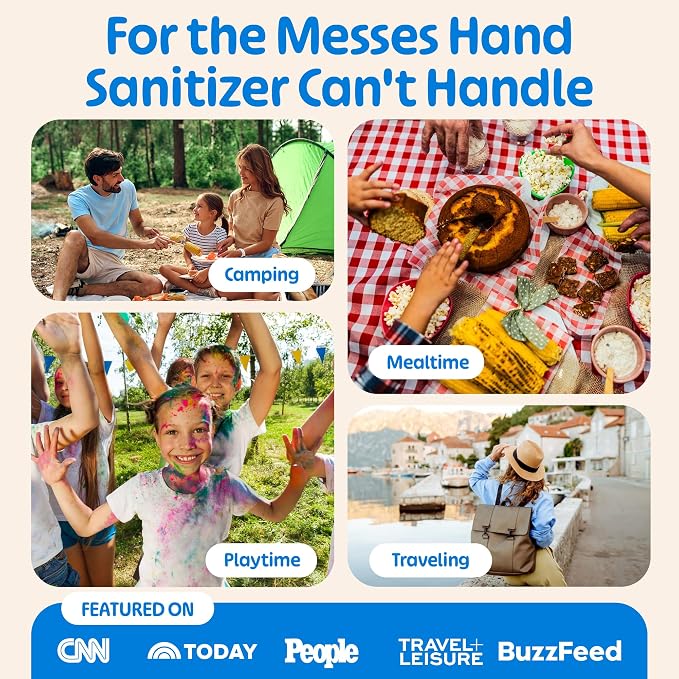 Fomin Mini Hand Sanitizer Wipes 8 Pack - Image 3