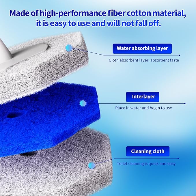 60PCS Toilet Wand Refills Compatible - Image 3