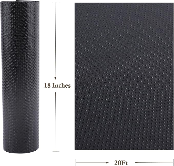 Shelf Liner for Kitchen Cabinet 18 Inch Wide X 20 Ft Non-Slip Drawer Mat - Image 7
