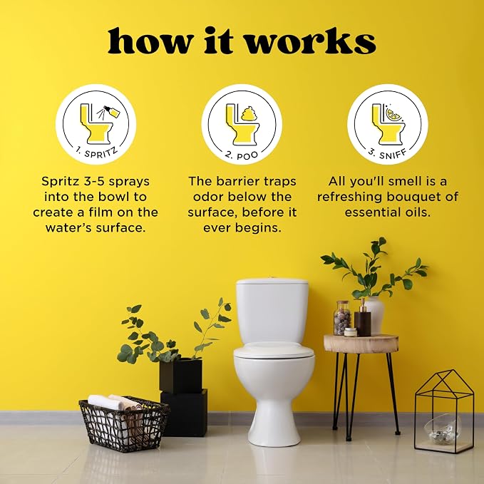 Poo-Pourri Before-you-Go Toilet Spray Bundle, Original Citrus 2 Fl Oz and - Image 4