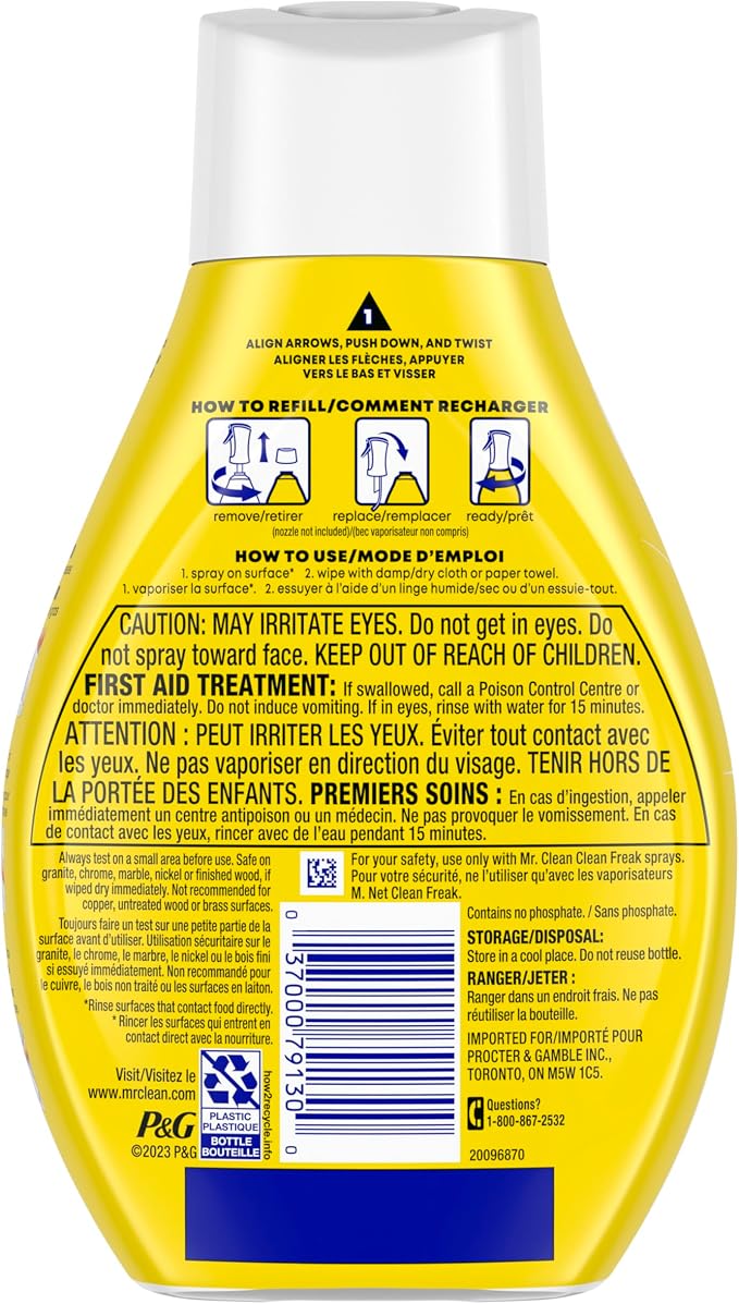 Mr. Clean Clean Freak Multi Surface Cleaning Spray, Deep Cleaning Mist Starter - Image 11