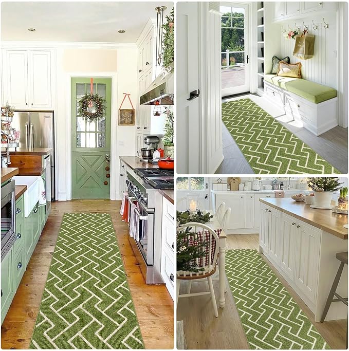 hicorfe Indoor Doormat, Front Back Door Mat Rubber Backing Non Slip Door Mats - Image 6
