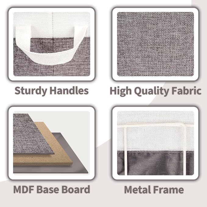 GRANNY SAYS Storage Baskets for Shelves, Closet Organizer Bins, Clothes Storage - Image 5