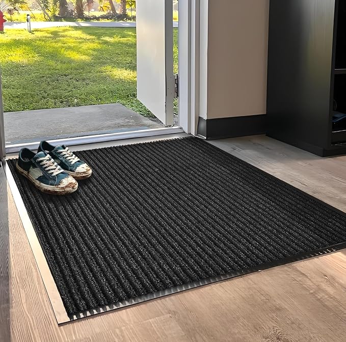 SRDDQLC Door Floor Mat Commercial Grade Large Size Heavy Duty Tough Entry - Image 2