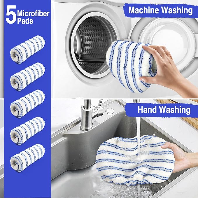 MASTERTOP Microfiber Mops for Floor Cleaning, Extra Large Industrial Mop - Image 6