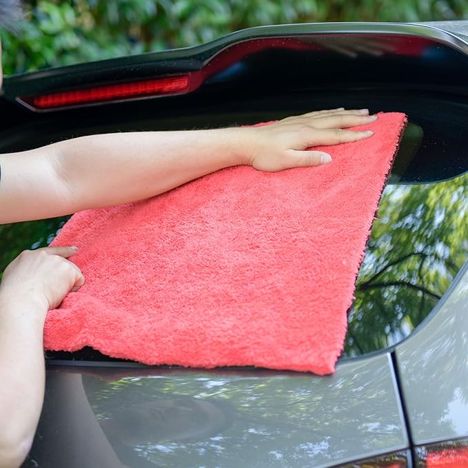 CARCAREZ Microfiber Car Wash Drying Towels Professional Grade Premium - Image 4