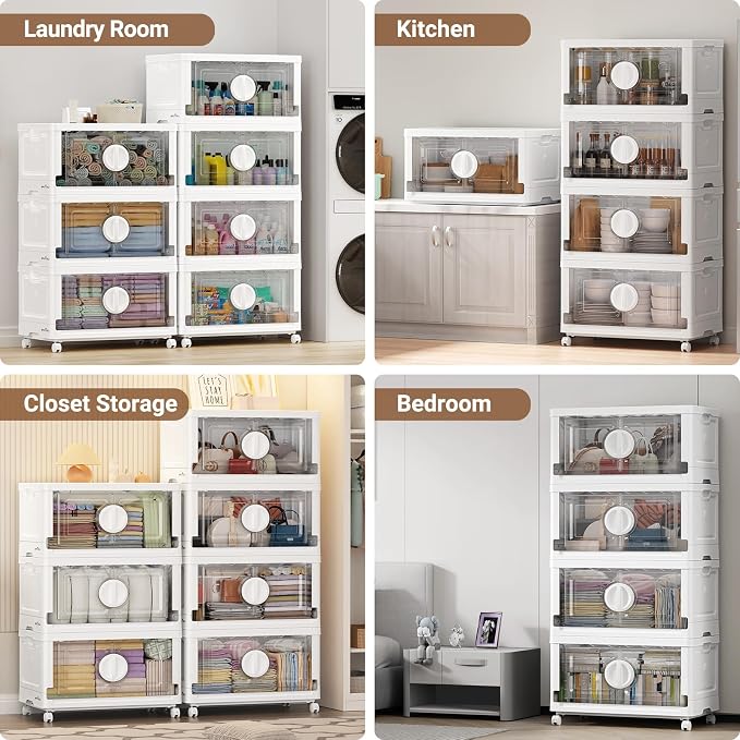BROVIEW 360Qt Lockable Stackable Storage Bins - Image 7