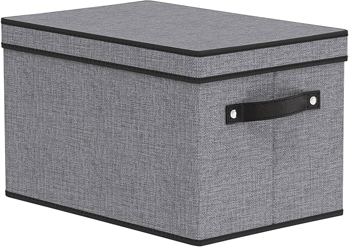 Storage Boxes, 15 x 9.8 x 8.3 Inch Baskets by YheenLf