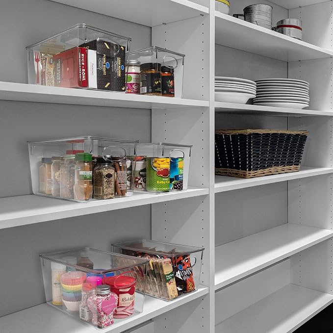 ClearSpace Plastic Storage Bins