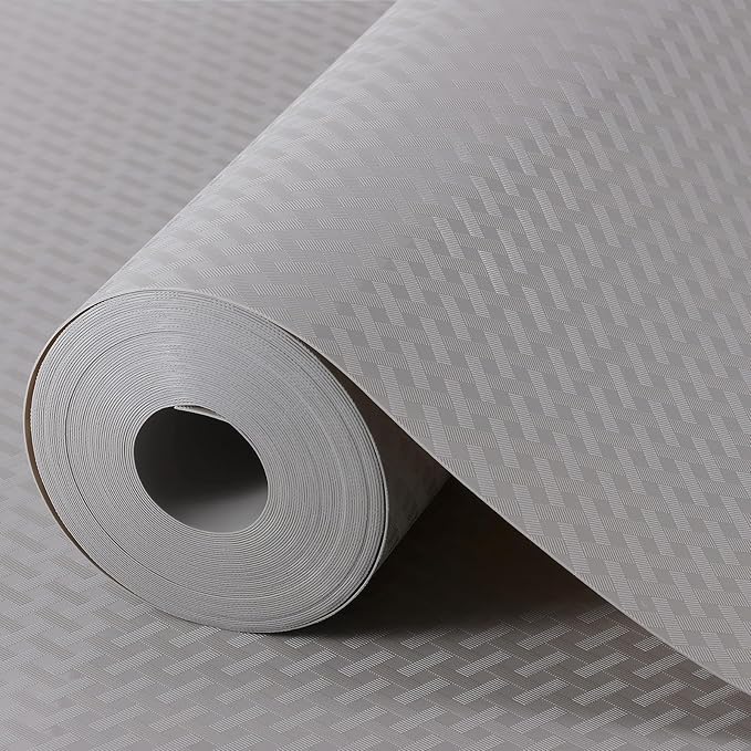 Light Gray Shelf Liners for Kitchen Cabinets Refrigerator Liners Waterproof & - Image 5