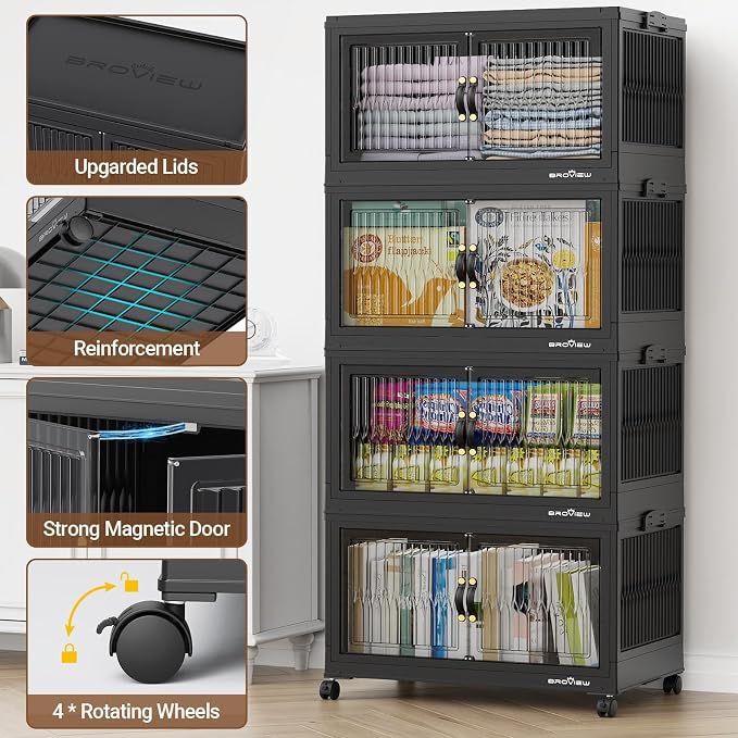 BROVIEW 360Qt Stackable Storage Bins - Image 6