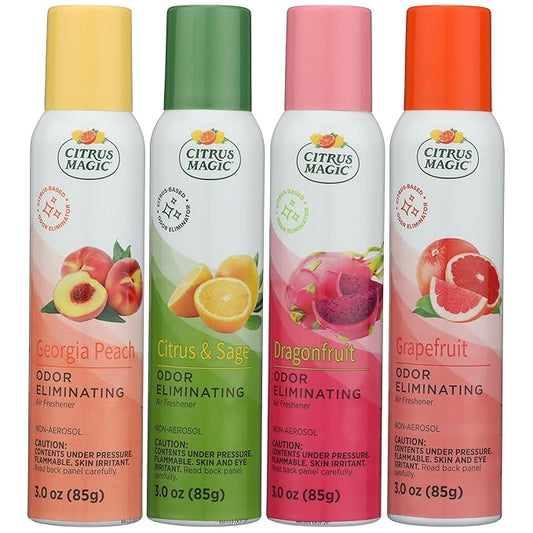 Citrus Magic Odor Eliminating Air Freshener Spray, Dragonfruit, Citrus and Sage by CitrusMagic
