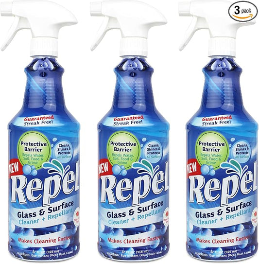 Clean-X REPEL Glass & Surface Cleaner 32 fl. oz. by Clean-X