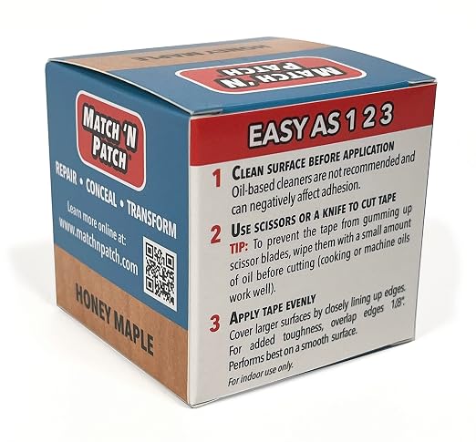 MATCH 'N PATCH Realistic Wood Grain Repair Tape - Image 5