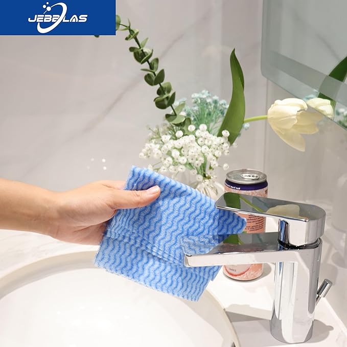 JEBBLAS Handi Wipes Reusable Cloths Dry Cleaning Cloths Dish Towel Kitchen - Image 7