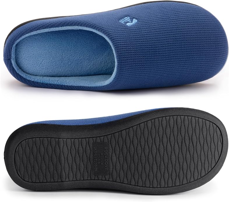 RockDove Women's Original Two-Tone Memory Foam Slipper - Image 2