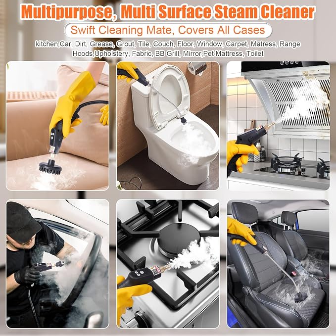 15 in 1 Handheld Steam Cleaner - Image 5