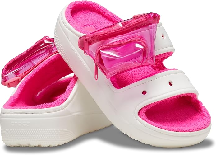 Crocs Unisex Adult Classic Cozzzy Towel Sandals, Fuzzy Slippers and Slides - Image 6