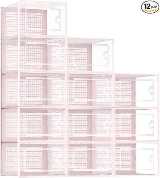 Kuject Shoe Organizers Storage Boxes by Kuject
