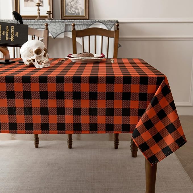 Gingham Plaid Tablecloth - Image 8