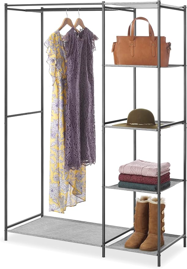 Whitmor Modern Industrial Wardrobe by Whitmor