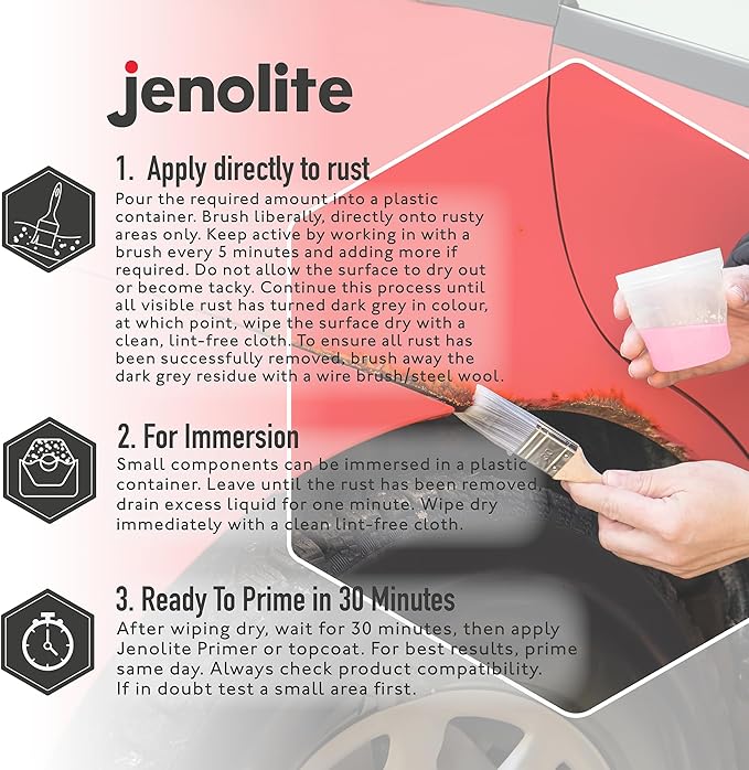 JENOLITE Rust Remover for Metal - Image 3