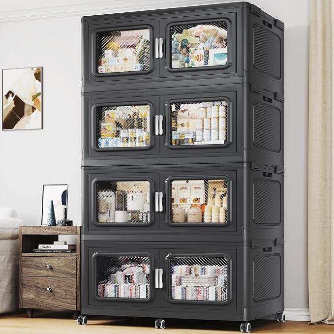 BROVIEW 880 Qt Stackable Storage Bin by BROVIEW-EnjoytheArtofLife