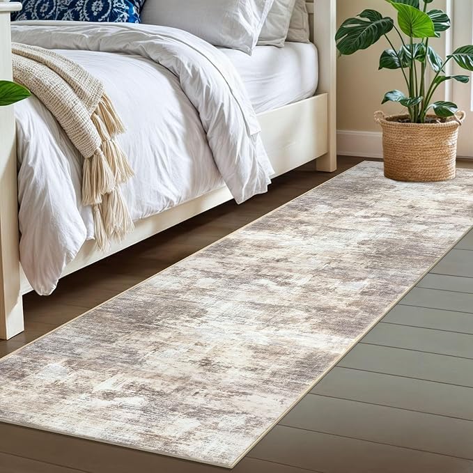 IOHOUZE Abstract Runner Rug 2x7 Ft Washable Runners - Image 8
