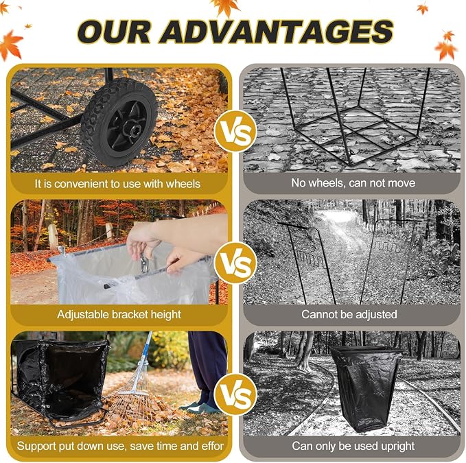 Heavy Duty Portable Trash Bag Holder - Image 4