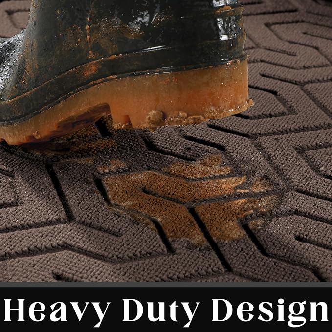Yimobra Large Door Mat Outside Entrance 47x24, Waterproof Heavy Duty Outdoor - Image 3