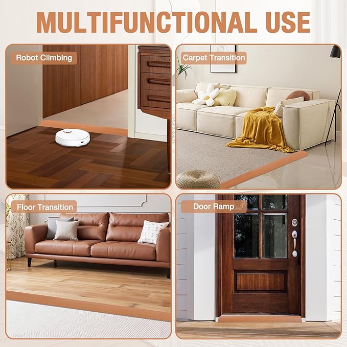 Floor Transition Strip Self Adhesive Vinyl Door Threshold - Image 6