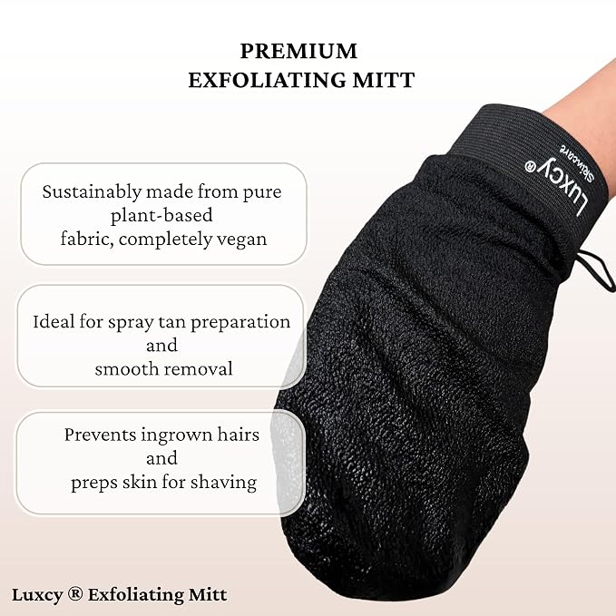 Premium Korean Exfoliating Mitt & Body Scrubber Glove, Viscose Fiber Dead Skin - Image 6