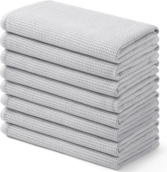 Homaxy 100% Cotton Waffle Weave Kitchen Towels by Homaxy