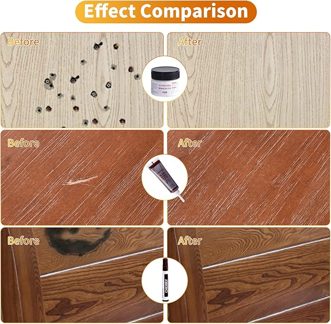 Wood Floor Scratch Repair - Image 5