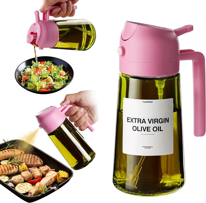 TrendPlain - Original 16oz/470ml Olive Oil Dispenser Bottle by TrendPlain