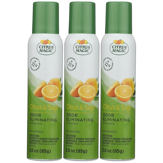 Citrus Magic Odor Eliminating Air Freshener Spray, Citrus and Sage by CitrusMagic