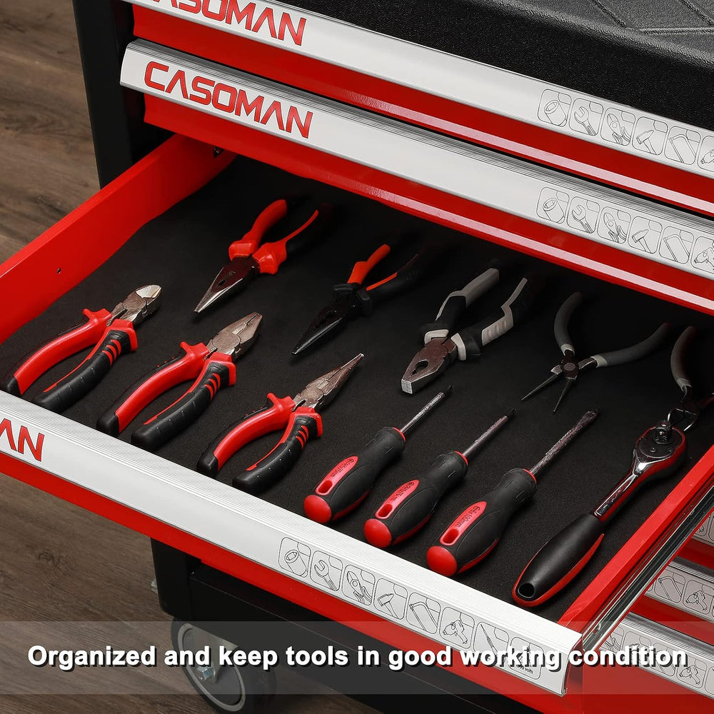 CASOMAN Professional Tool Box Liner and Drawer Liner - 24 inch (Wide) x 24 fe...