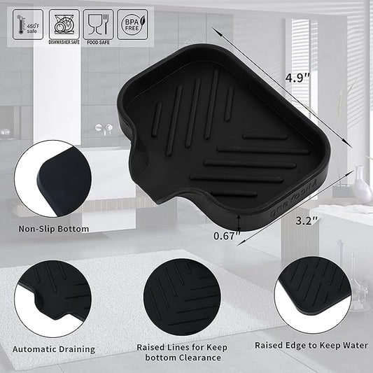 Silicone Bathroom Soap Dishes - Image 2