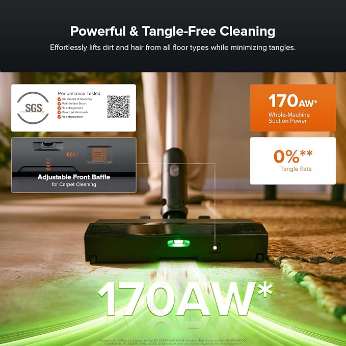 roborock H60 Hub Pro Cordless Stick Vacuum Cleaner - Image 3