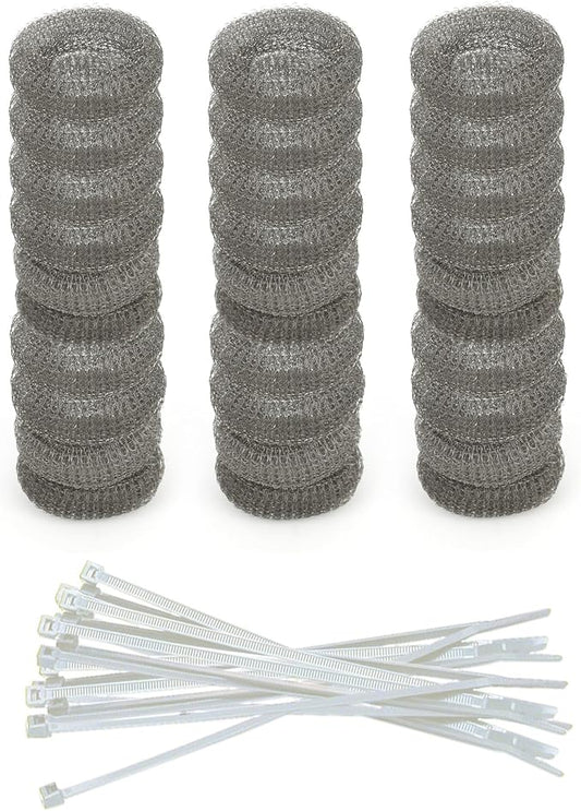Washing Machine Lint Trap – Stainless Steel Hose Filter, Mesh Drain Catcher by DRQualityParts
