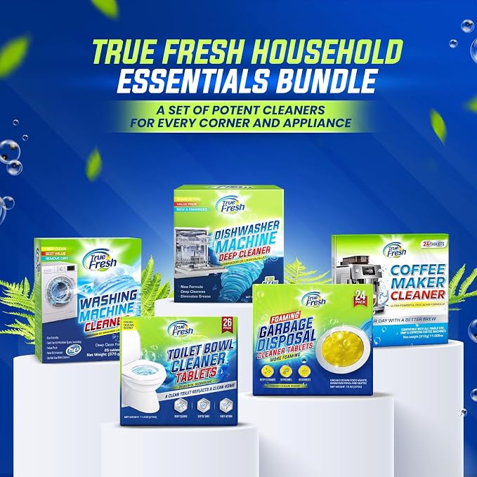 True Fresh Garbage Disposal Cleaner – 24-Pack Foaming Sink and Drain Deodorizer - Image 6