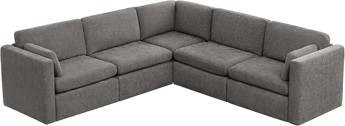 CHITA Oversized Modular Sectional Fabric Sofa Set, FSC Certified Extra Large 5 - Image 5