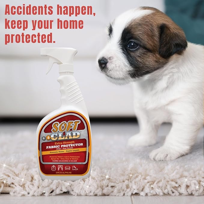 Extra Strength Fabric Protector Spray Prevents Stains and Repels Liquids. - Image 6