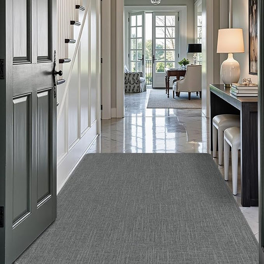 LUMI Ultra Thin Door Mat for Entryway, Easy Clean Welcome Entrance Mat for by LUMI