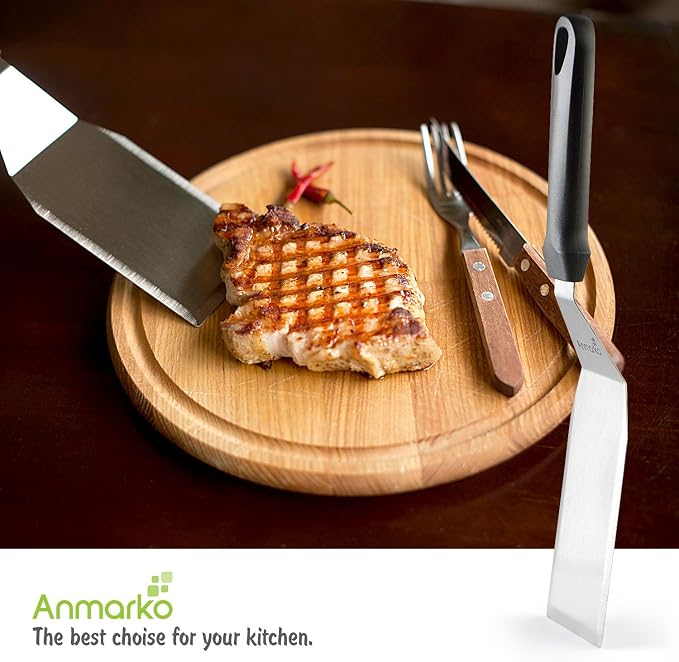 Metal Spatula Stainless Steel and Scraper - Image 7
